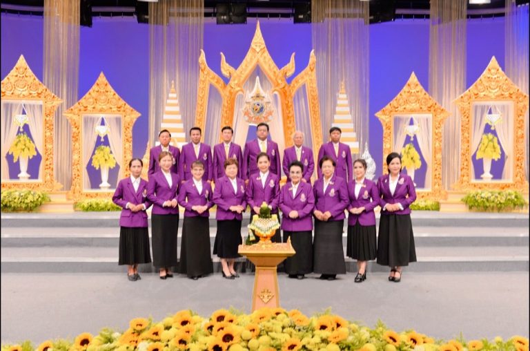 สมาคมนักวิทยุและโทรทัศน์แห่งประเทศไทยในพระบรมราชูปถัมภ์ ร่วมบันทึกเทปถวายพระพร พระบาทสมเด็จพระเจ้าอยู่หัวเนื่องในโอกาสพระราชพิธีมหามงคลเฉลิมพระชนมพรรษา ๖ รอบ ๒๘ กรกฎาคม ๒๕๖๗